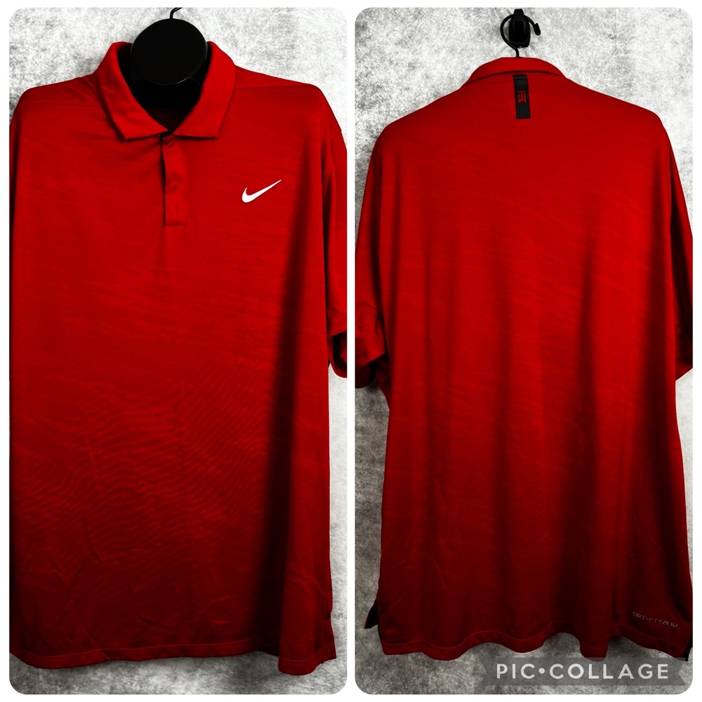 Bundle Lot of 7 Nike Dri Fit Golf Short Sleeve Performance Polo Shirts Size XXL - Picture 6 of 10